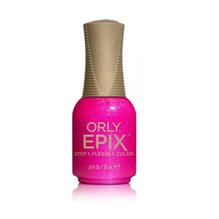 ORLY EPIX Backlit Roze Glitter Nagellak 18ml | Gel Effect Zonder Lamp