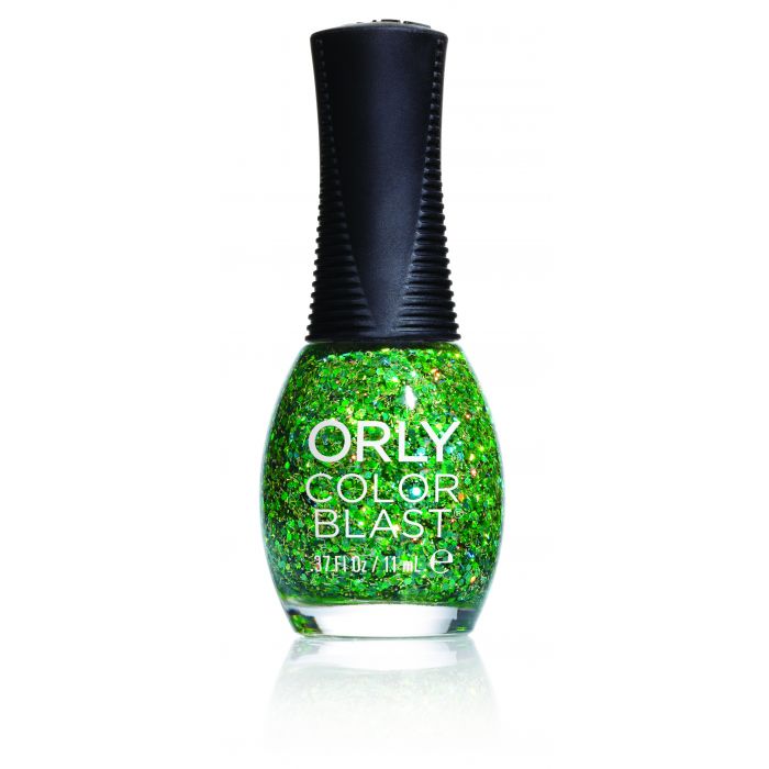 Orly Color Blast Lime Green Chunky Glitter 11ml