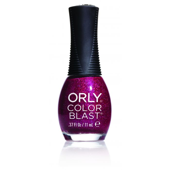 Orly Color Blast Magenta Gloss Glitter 11ml