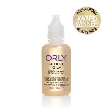 ORLY Cuticle Oil+ hydrateert en herstelt nagelriemen